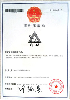 Trademark Registration Certificate